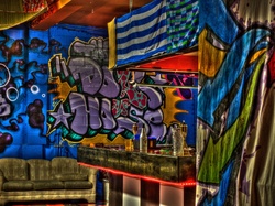 Graffiti, Klub, Wnętrze