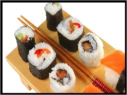 Pałeczki, Zdrowe, Smakowite, Sushi