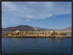 Peru, Jezioro, Uro, Wyspy, Titicaca