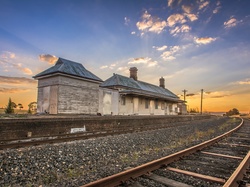 Stacja, Tory Kolejowe, Australia