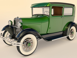 1928, Samochód zabytkowy, Ford Model A