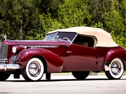 1941, Zabytkowy, Samochód, Packard 180