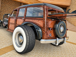 1948, Zabytkowy, Ford Woody Rod