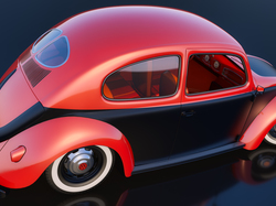 1950, Zabytkowy, Volkswagen Beetle