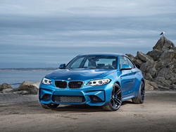 2016, BMW M2 Coupe, Niebieskie, F87