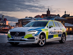2016, Samochód policyjny, Volvo V90