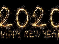 2020, Happy New Year, Nowy Rok