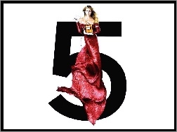5, kobieta, Chanel, suknia