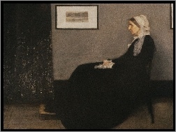Abbott, Portret, Matki, McNeill, James, Whistler