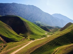 Droga, Afganistan, Góry