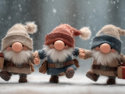 Skrzaty, Trzy, Grafika AI