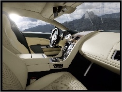 Airbag, Aston Martin Rapide, Środek