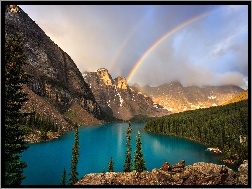 Kanada, Park Narodowy Banff, Dolina Dziesięciu Szczytów, Jezioro Moraine, Alberta