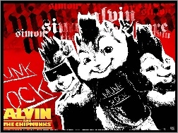 Alvin i wiewiórki 2, punk rock