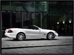 AMG, Biały, Mercedes SL