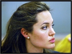 Angelina Jolie, ciemne włosy