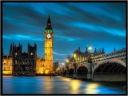 Anglia, Pałac Westminster, Big Ben, Londyn