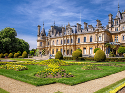 Anglia, Waddesdon Manor, Ogród, Rezydencja, Dom, Dworek, Hrabstwo Buckinghamshire