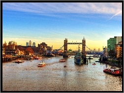 Anglia, Domy, Most, Rzeka, Londyn