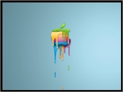Farba, Apple, Spływająca