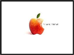 Apple, Jabłko, Nadgryzione, Logo