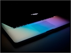 Apple, Laptopa, Pokrywa, Logo