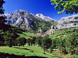 Asturia, Wioska, Góry, Park Narodowy