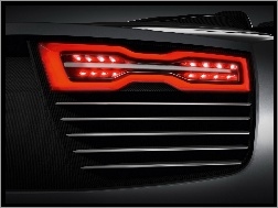 Audi e-Tron, Lampa, Tylna