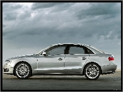 Audi A4 B8, Lewy, Bok