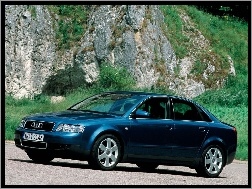 Niebieskie, Audi A4