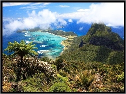 Australia, Wyspa, Lord Howe, Wulkaniczna