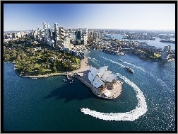 Australia, Panorama, Opera, Sydney, Miasta