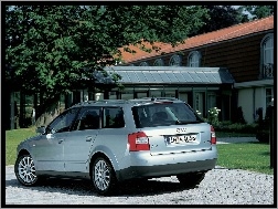 Avant, Srebrny, Audi A4
