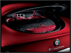 Bagażnik, Alfa Romeo 8C, Competizione