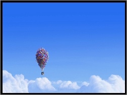 Chmury, Balony, Niebo