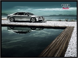 Basen, Srebrne, Audi A8