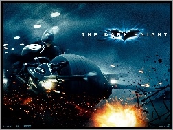 Batman Dark Knight, motor, batman, iskry