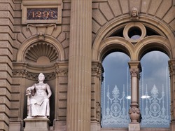 Rzeźba, Berno, Okno, Parlament, Budynek, Szwajcaria, Fasada