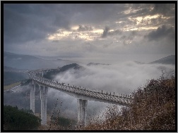 Mgła, Betonowy, Most