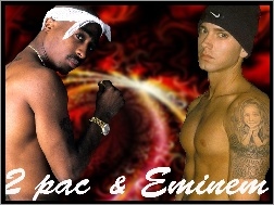 Bicepsy, 2 Pac, Eminem