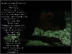 błoto, mężczyzna, Matrix, wiersz, mokry