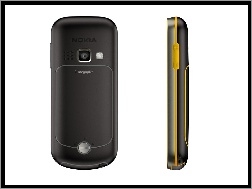 Bok, Żółta, Czarna, Nokia 3720, Tył