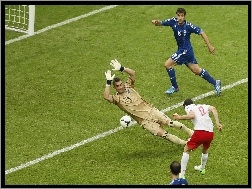 Mecz, Bramkarz, Obrona, Polska, Euro 2012, Grecja