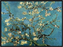 Bloom, Branches, Almond, Vincent Van Gogh, In