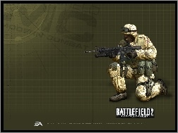 broń, Battlefield 2, żołnierz