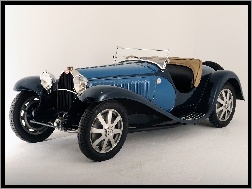 Bugatti 41 Royale, Czarny, Niebiesko, Zabytkowy