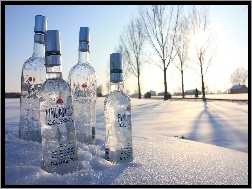 Zima, Butelki, Finlandii