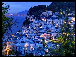 Capri, Noc, Domy, Wyspa