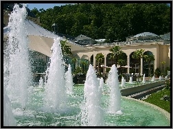 Fontanna, Casino Baden