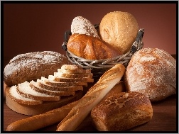 Chleb, Pieczywo, Świeże, Bagietki